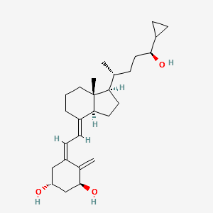 rac-dihydro-Calcipotriol structure, CAS 112849-14-6
