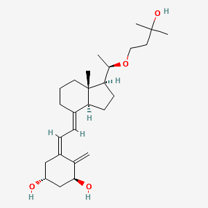 (20R)-Maxacalcitol structure, CAS 132071-85-3