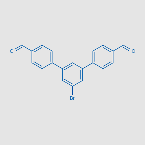 [1,1':3',1''-TERPHENYL]-4,4''-DICARBOXALDEHYDE, 5'-BROMO- structure, CAS 754991-12-3