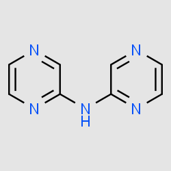 di(pyrazin-2-yl)amine structure, CAS 533930-18-6