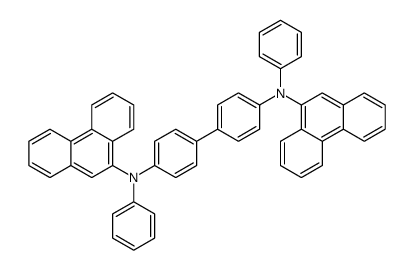 N4,N4'-di(phenanthren-9-yl)-N4,N4'-diphenylbiphenyl-4,4'-diamine structure, CAS 934000-87-0