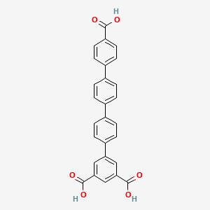 1,1':4',1":4",1'"-quaterphenyl]-3,4"',5-tricarboxylic acid structure, CAS 2005517-60-0