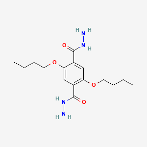 2,5-dibutoxyterephthalohydrazide structure, CAS 1136292-72-2