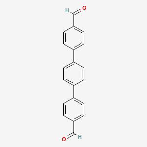 4,4''-p-Terphenyldicarboxaldehyde structure, CAS 62940-38-9