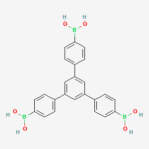 1,3,5-tris(4-(boronic acid)phenyl)benzene structure, CAS 900795-73-5