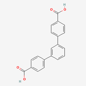 [1,1':3',1''-Terphenyl]-4,4''-dicarboxylicacid (9CI) structure, CAS 13215-72-0