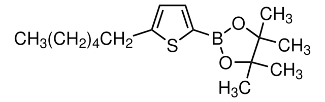 2-(5-Hexylthiophen-2-yl)-4,4,5,5-tetramethyl-1,3,2-dioxaborolane structure, CAS 917985-54-7