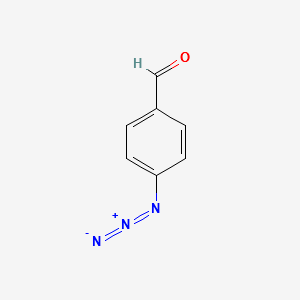 p-azidobenzaldehyde structure, CAS 24173-36-2
