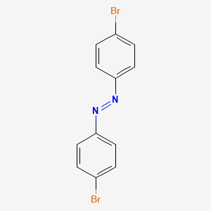 1,2-Bis(4-bromophenyl)diazene structure, CAS 1601-98-5