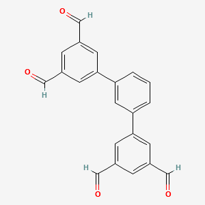 3'-(3,5-diformylphenyl)-[1,1'-biphenyl]-3,5-dicarbaldehyde structure, CAS 201734-76-1