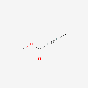 METHYL 2-BUTYNOATE structure, CAS 23326-27-4