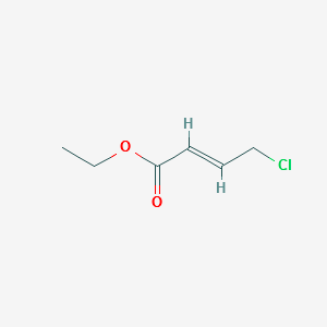 Ethyl 4-chlorocrotonate structure, CAS 10479-85-3