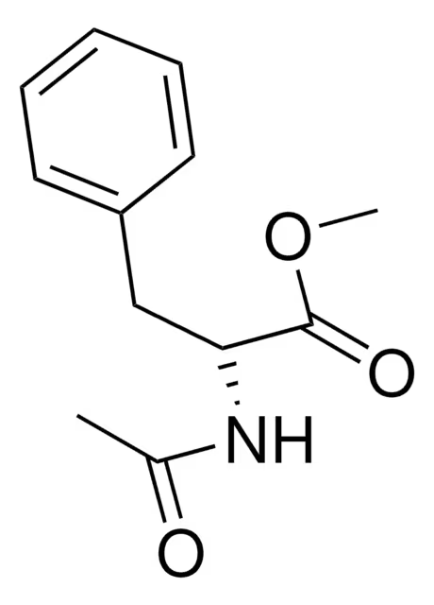 N-benzoyl-L-phenylalanine methyl ester structure, CAS 3005-61-6