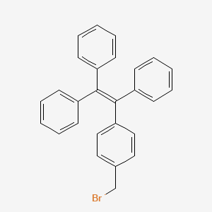 1,1,2-Triphenyl-2-(4- bromomethylphenyl)ethylene structure, CAS 1361969-01-8