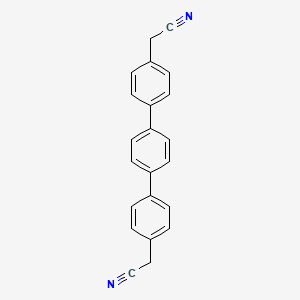 [1,4,:4,1,,-Terphenyl]-4,4,,-diacetonitrile structure, CAS 1000559-50-1