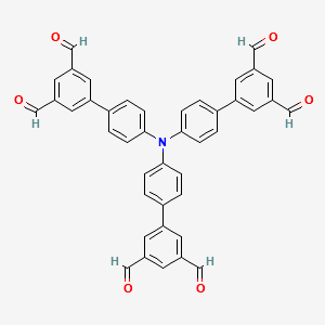[4',4''',4'''''-Nitrilotris[([1,1'-biphenyl]-3,5-dicarbaldehyde)]] structure, CAS 2030105-85-0