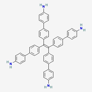 4',4''',4''''',4'''''''-(Ethene-1,1,2,2-tetrayl)tetrakis(([1,1'-biphenyl]-4-amine)) structure, CAS 2252187-21-4