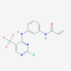 CO-1686 intermediate 1 structure, CAS 1374507-25-1