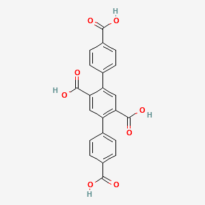 (1,1′:4′,1″-terphenyl)-2′,4,4″,5′-tetracarboxylic acid structure, CAS 115101-93-4