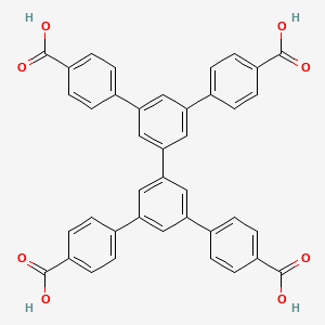 5',5''-bis(4-carboxyphenyl)-[1,1':3',1'':3'',1'''-Quaterphenyl]-4,4'''-dicarboxylic acid structure, CAS 1383925-31-2