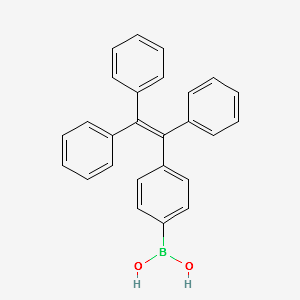 [4-(1,2,2-triphenylethenyl)phenyl]boronic acid structure, CAS 1227040-87-0