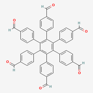 Hexa(4-formylphenyl)benzene structure, CAS 1862220-96-9
