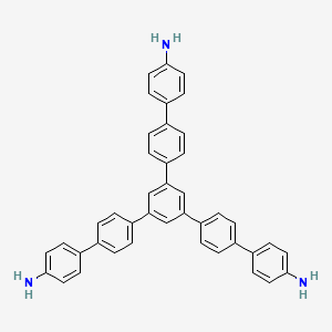 5''-(4'-Amino-[1,1'-Biphenyl]-4-Yl)-[1,1':4',1'':3'',1''':4''',1''''-Quinquephenyl]-4,4''''-Diamine structure, CAS 1400987-00-9