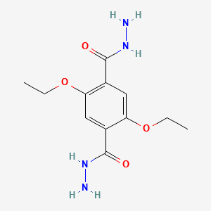 2,5-Diethoxyterephthalohydrazide structure, CAS 1136292-71-1