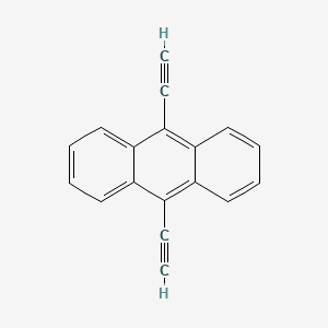 9,10-DiethynylAnthracene structure, CAS 18512-55-5