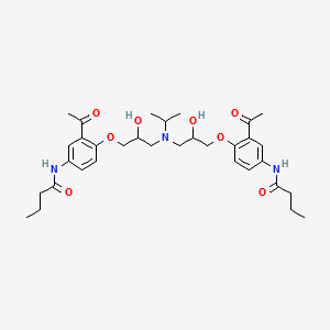 Acebutolol DiMer IMpurity structure, CAS 1330165-98-4