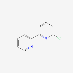 6-CHLORO-2,2'-BIPYRIDINE structure, CAS 13040-77-2