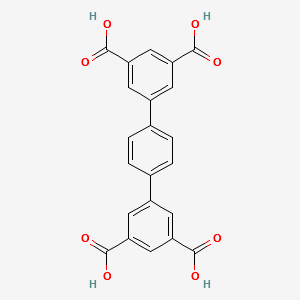 5-[4-(3,5-dicarboxyphenyl)phenyl]benzene-1,3-dicarboxylic acid structure, CAS 921619-89-8
