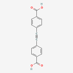 4,4'-(ethyne-1,2-diyl)dibenzoicacid structure, CAS 16819-43-5