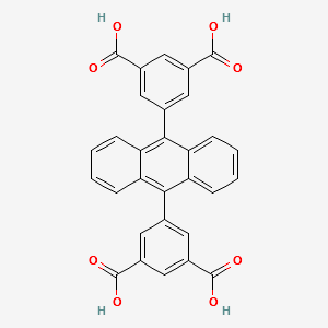 5,5'-(anthracene-9,10-diyl)diisophthalicacid structure, CAS 422269-95-2