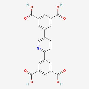 1,3-Benzenedicarboxylic acid,5,5'-(2,5-pyridinediyl)bis- structure, CAS 1431292-15-7