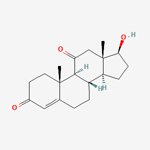 11-KETOTESTOSTERONE structure, CAS 564-35-2
