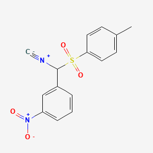 Isocyano(3-nitrophenyl)methyl-4-methylphenyl sulphone structure, CAS 1029104-25-3