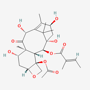 2-Debenzoyl-2-tigloyl 10-DAB structure, CAS 171926-87-7
