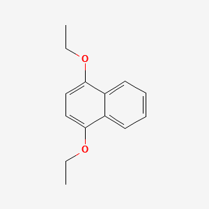1,4-Diethoxynaphthalene structure, CAS 27294-37-7