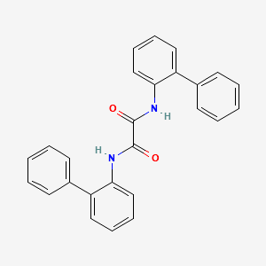 N1,N2-Bis([1,1'-biphenyl]-2-yl)ethanediamide structure, CAS 21022-17-3