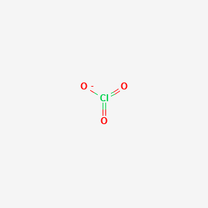 chloric acid structure, CAS 14866-68-3