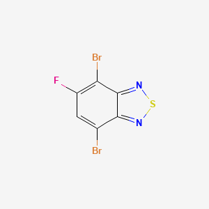 4,7-dibroMo-5-fluorobenzo[c][1,2,5]thiadiazole structure, CAS 1347736-74-6