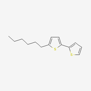 5-HEXYL-2 2'-BITHIOPHENE structure, CAS 173448-31-2