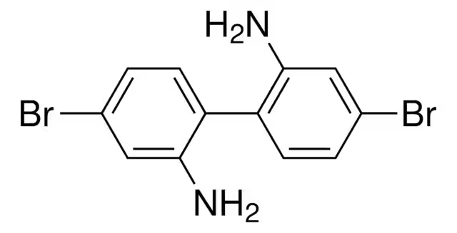 4,4'-dibroMobiphenyl-2,2'-diaMine structure, CAS 136630-36-9