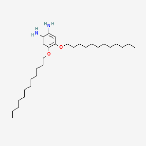 4,5-bis(dodecyloxy)benzene-1,2-diamine structure, CAS 190435-62-2
