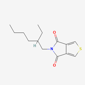 5-(2-Ethylhexyl)-4H-thieno[3,4-c]pyrrole-4,6(5H)-dione structure, CAS 1231160-82-9