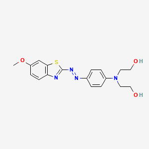 SUPRACET BRILLIANT RED BD structure, CAS 6373-93-9