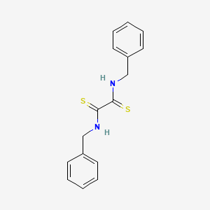 N.N'-DIBENZYLDITHIOOXAMIDE structure, CAS 122-65-6
