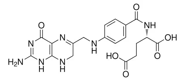 Dihydrofolic acid structure, CAS 4033-27-6