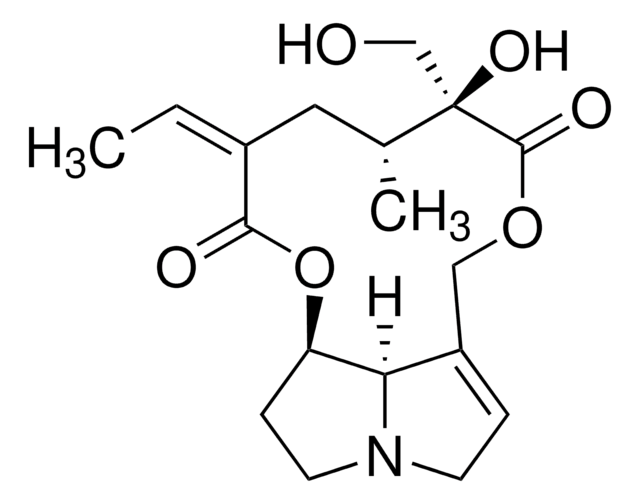 RETRORSINE structure, CAS 480-54-6